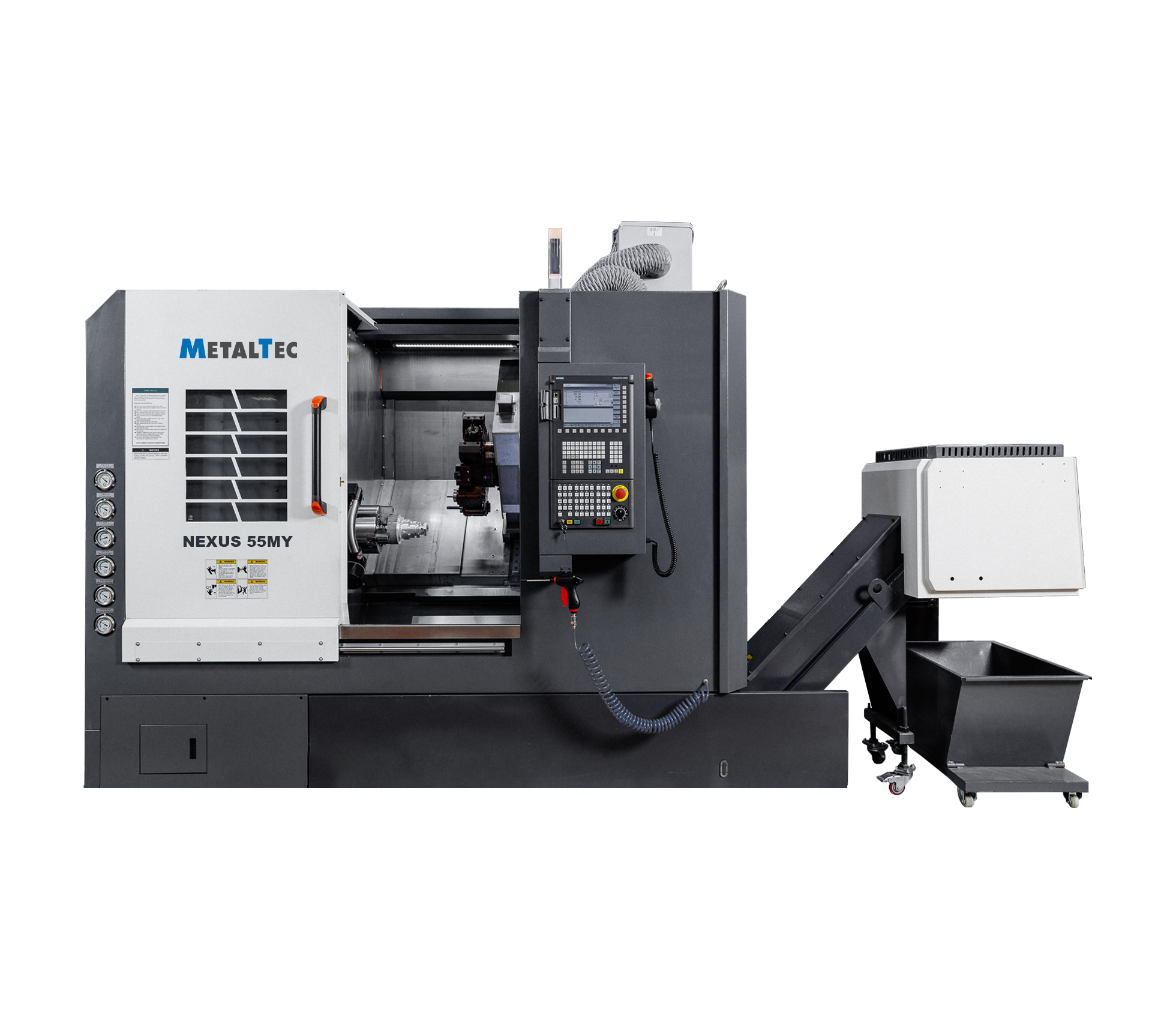 Фото MetalTec NEXUS 55MLY - Токарный станок ЧПУ с наклонной станиной в интернет-магазине ToolHaus.ru